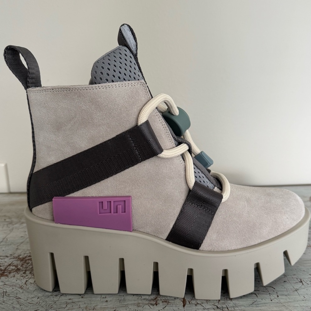 United Nude- Grip Nomad Lo II (Pumice) Women's Platform Boots